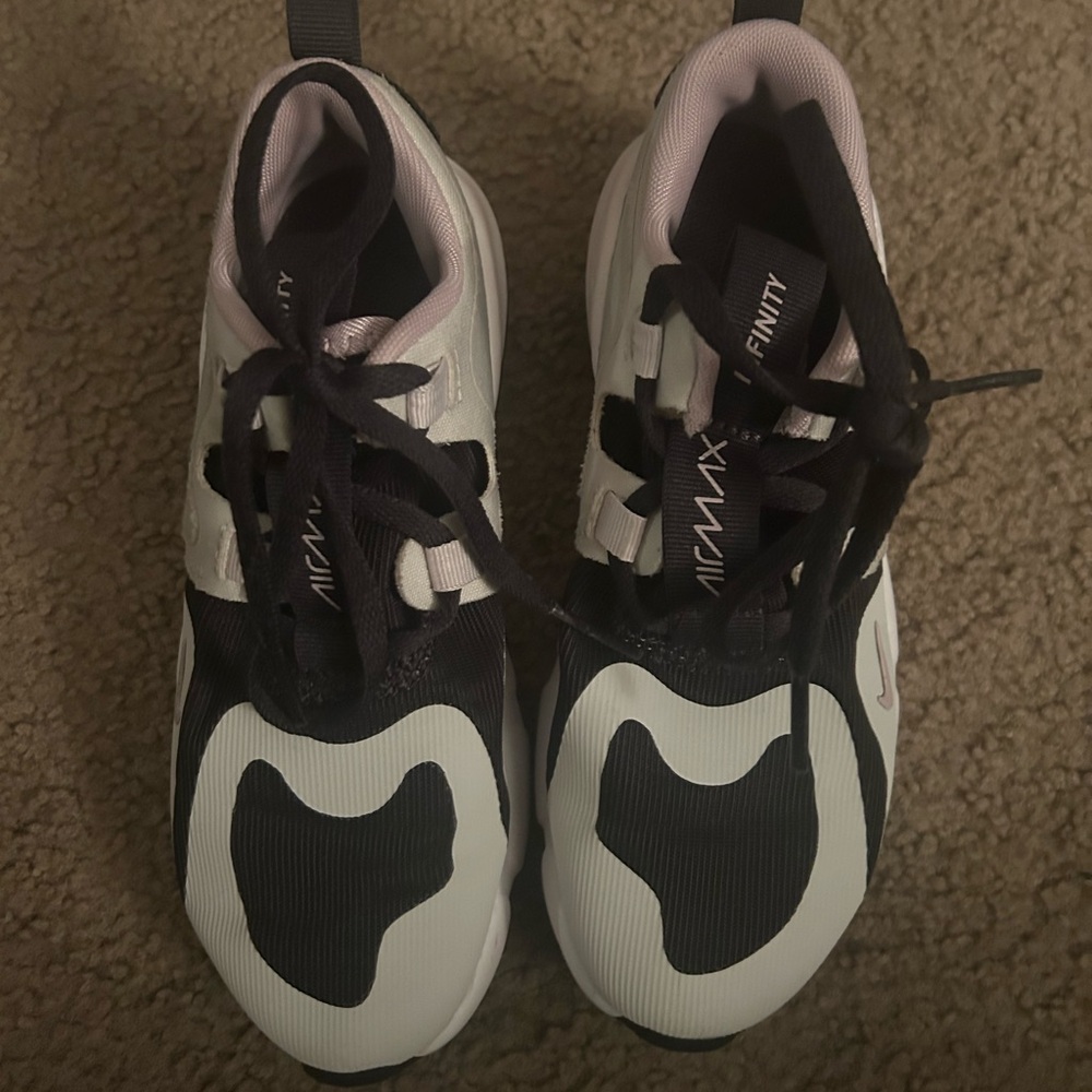 Kids Gray and Black Sneakers